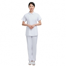 短款短袖护士服-女 （白色）2001